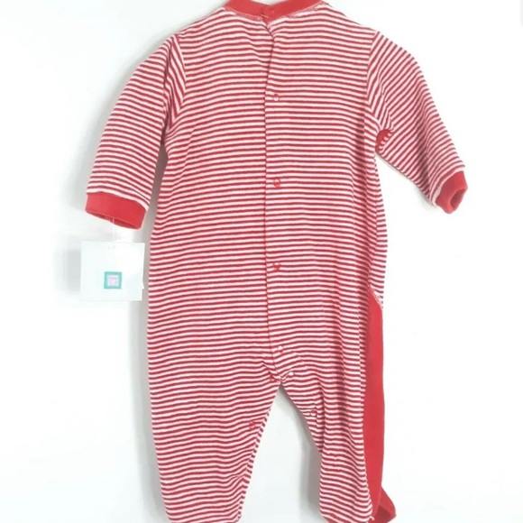 Little Me, 2-Piece Striped Santa Bear Outfit. NWT - Picture 4 of 9